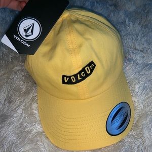 Yellow Volcom hat